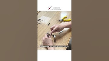 How to assemble the master key cylinder modular system - double cylinder Part 2