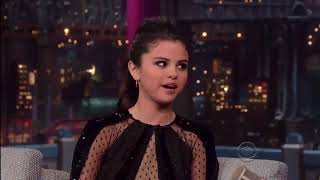 Selena Gomez on David Letterman 18 March 2013