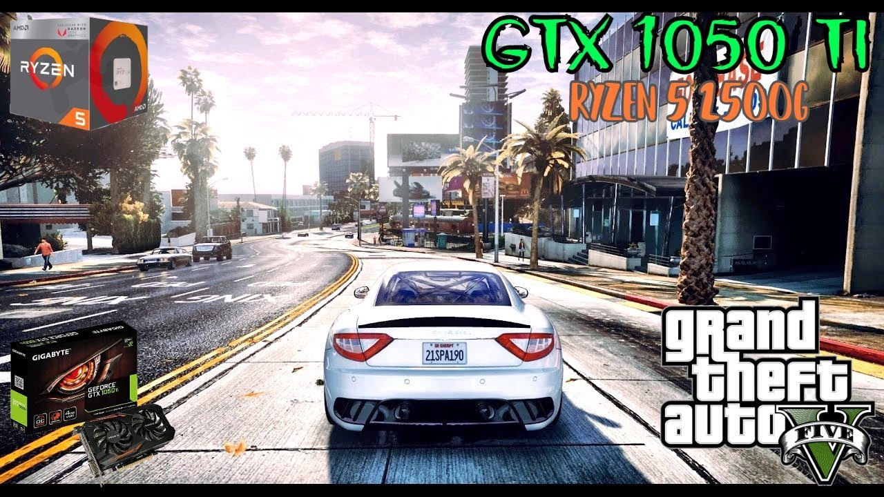 GTA V GTX 1050TI RYZEN 5 2400G YouTube gta-v-gtx-1050ti-ryzen-5-2400g-youtube