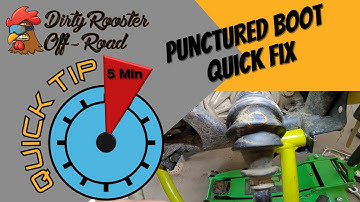 5 Minute Quick Tip - CV Boot Patch