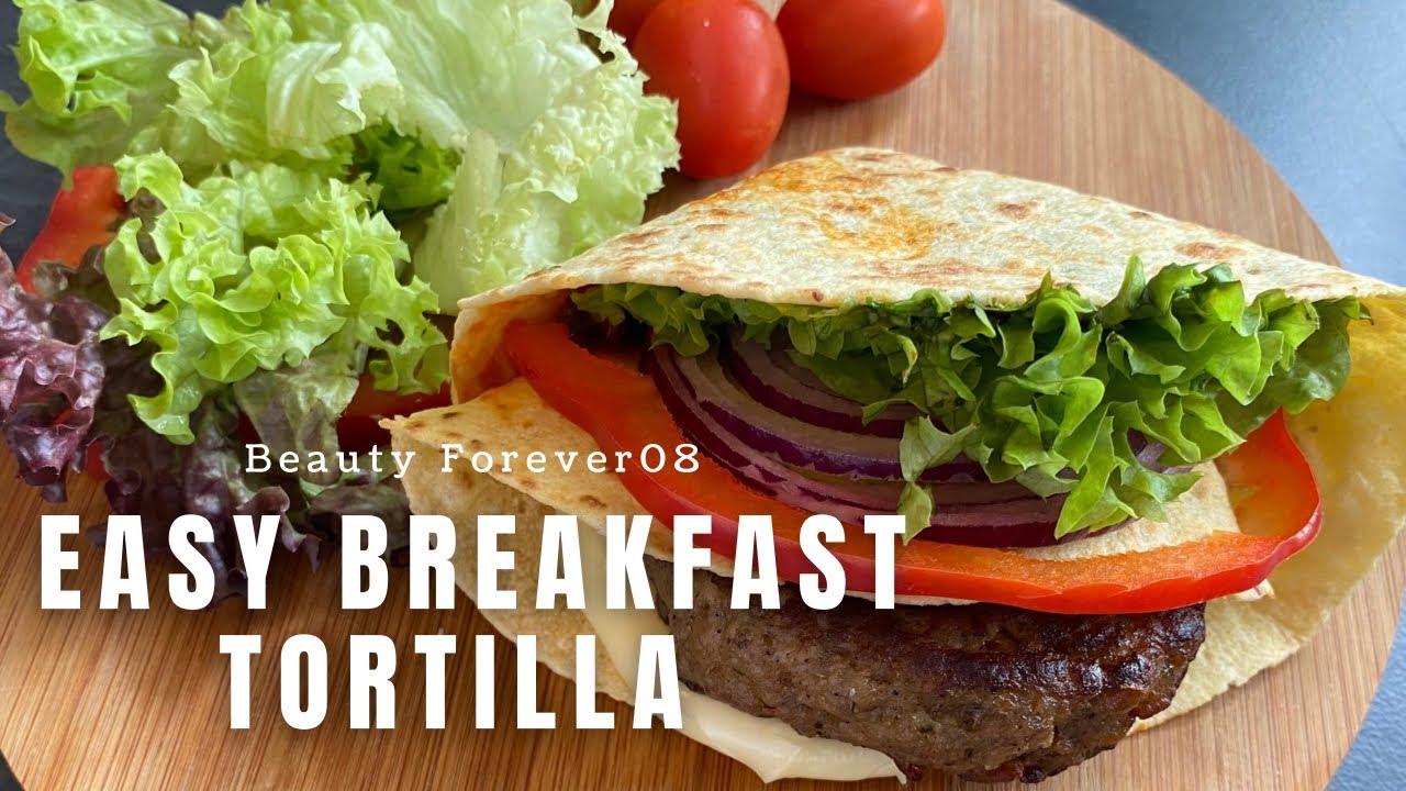 Have you tried this viral Tortilla hack ? I Tortilla wrap Breakfast easy recipe I 