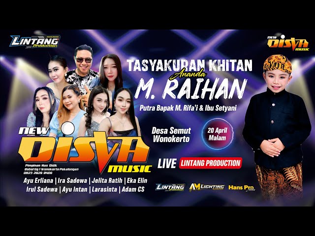 LIVE STREAMING NEW DISVA MUSIC  SEMUT WONOKERTO PEKALONGAN class=