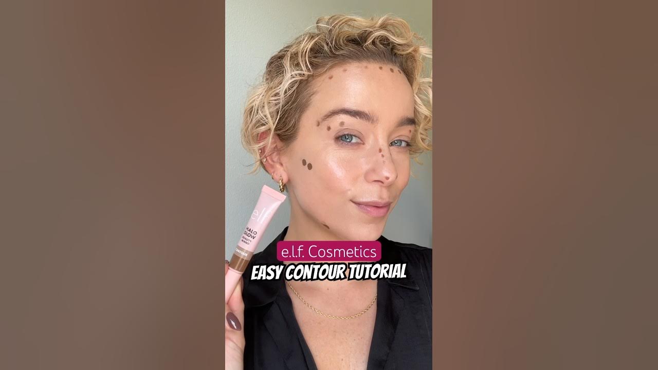 Easy contour tutorial - e.l.f Cosmetics Contour Wand #contour