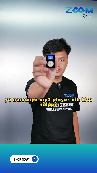 MP3 Player Mini dari Zoom Tekno, yang hits banget di jamannya, tapi masih eksis sampai sekarang!