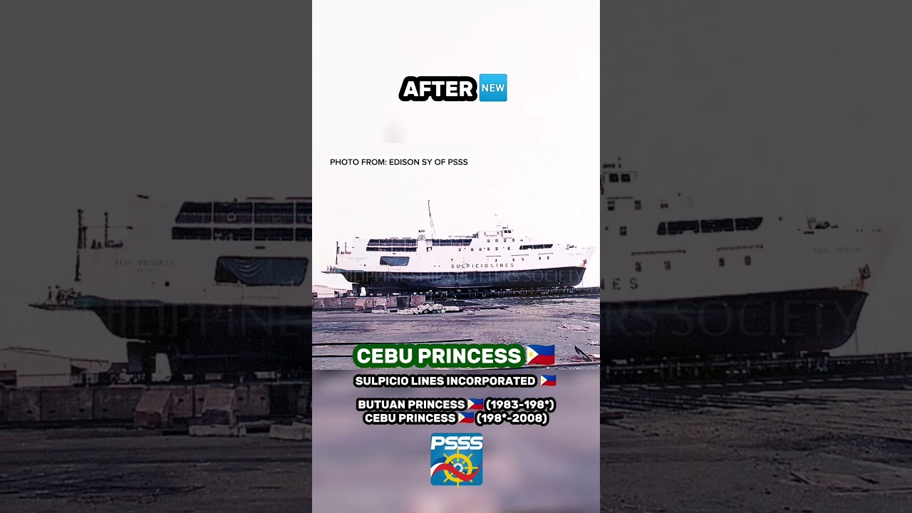 BEFORE ➡️ AFTER | M/V Joyful Stars of Roble Shipping Inc 