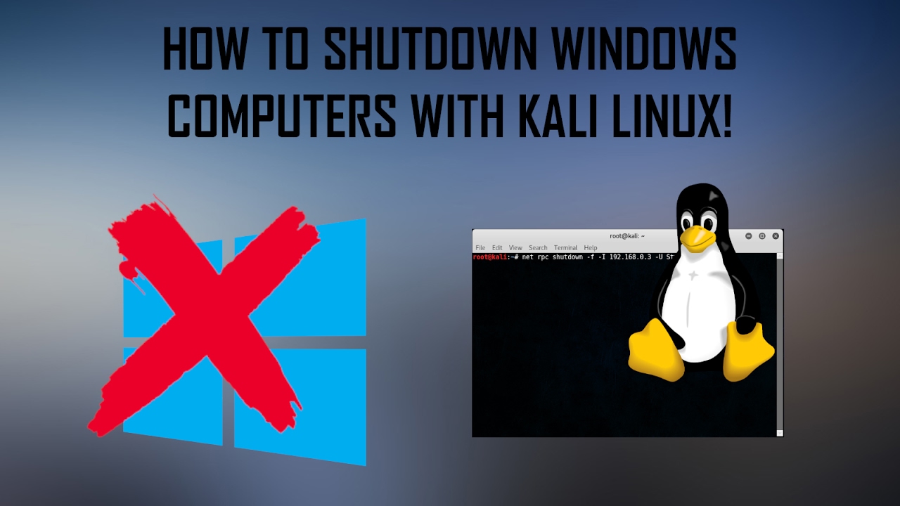 How To Shutdown Windows Computers Remotely