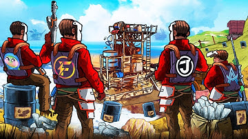 We CLAIMED HQM QUARRY on WIPE DAY for UNLIMITED HQM - Rust