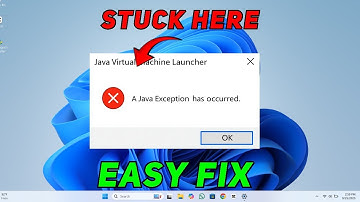 A Java Exception Has Occurred Error on Windows 11 / 10 /8/7 - How To Fix Cannot Open .jar files