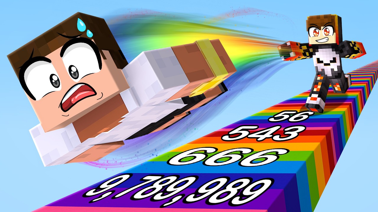THROWING MY FRIENDS AT 9,60,15,021 SPEED IN MINECRAFT!!