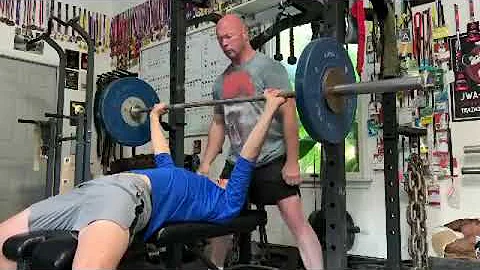William Cogan 65kg Bench Press @MTHall 10-19-2021
