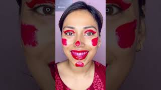 Peel off makeup part2 #shorts #missgarg #hacks #makeup #makeupshorts #peeloffmakeup #makeuphacks