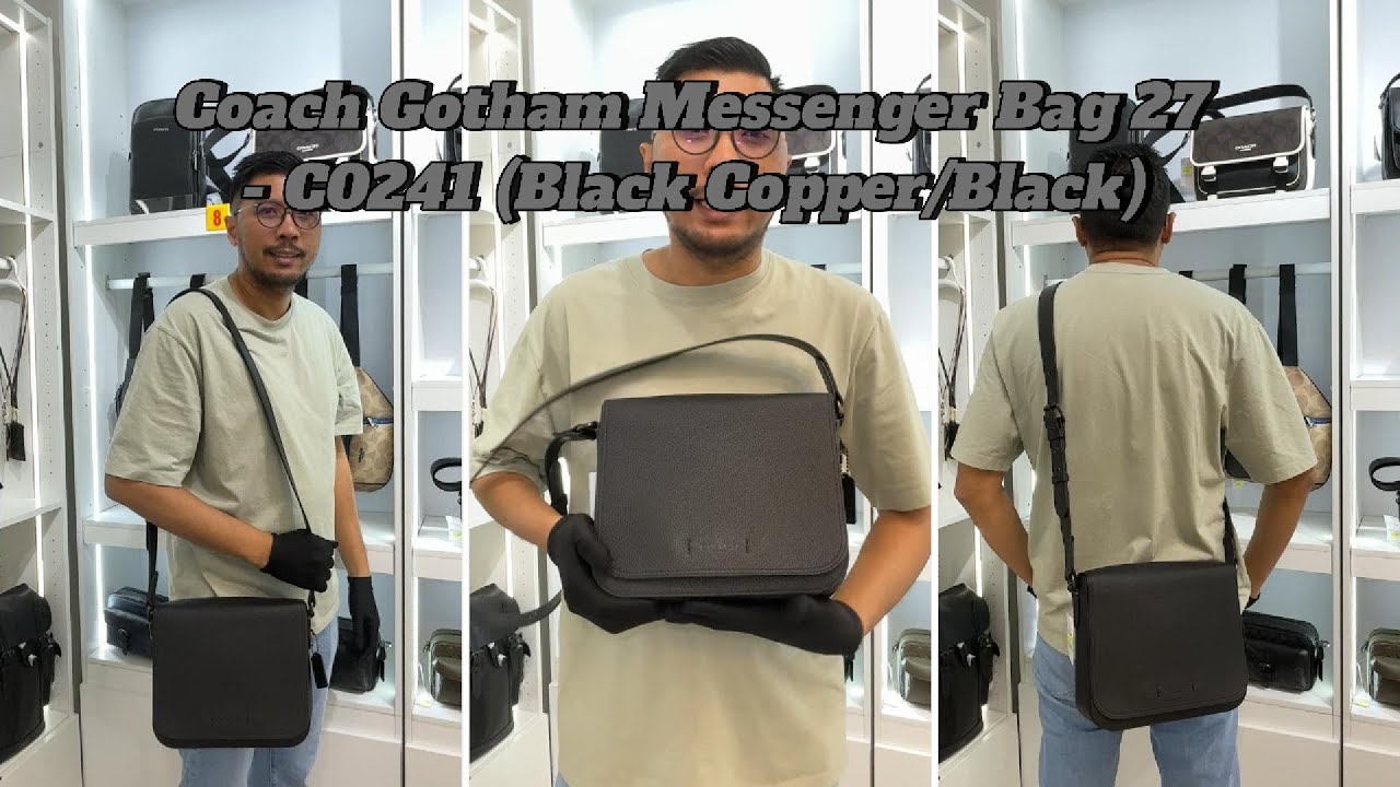 MG Review: Coach Gotham Messenger Bag 27 - C0241 (Black Copper 