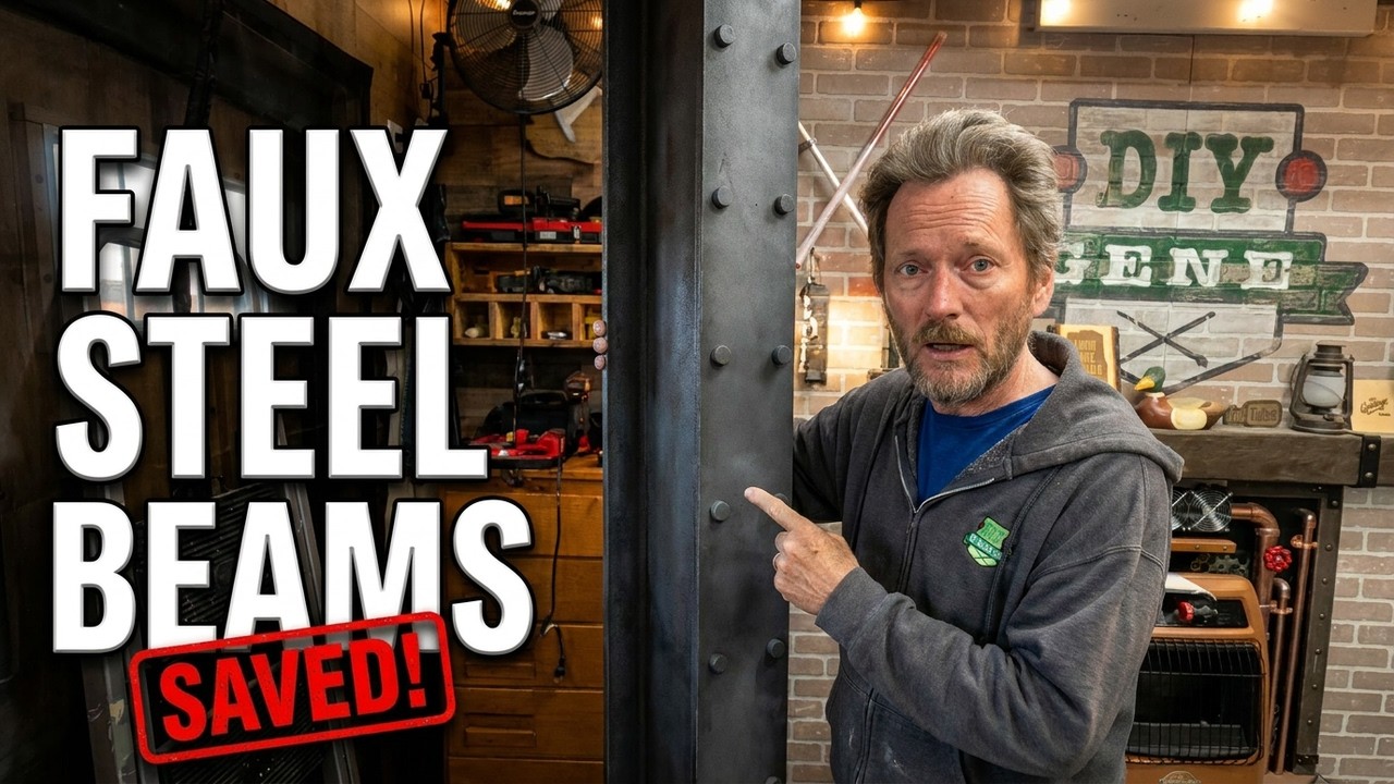 I Built 'Steel' Beams Out of WOOD (And You Can Too!