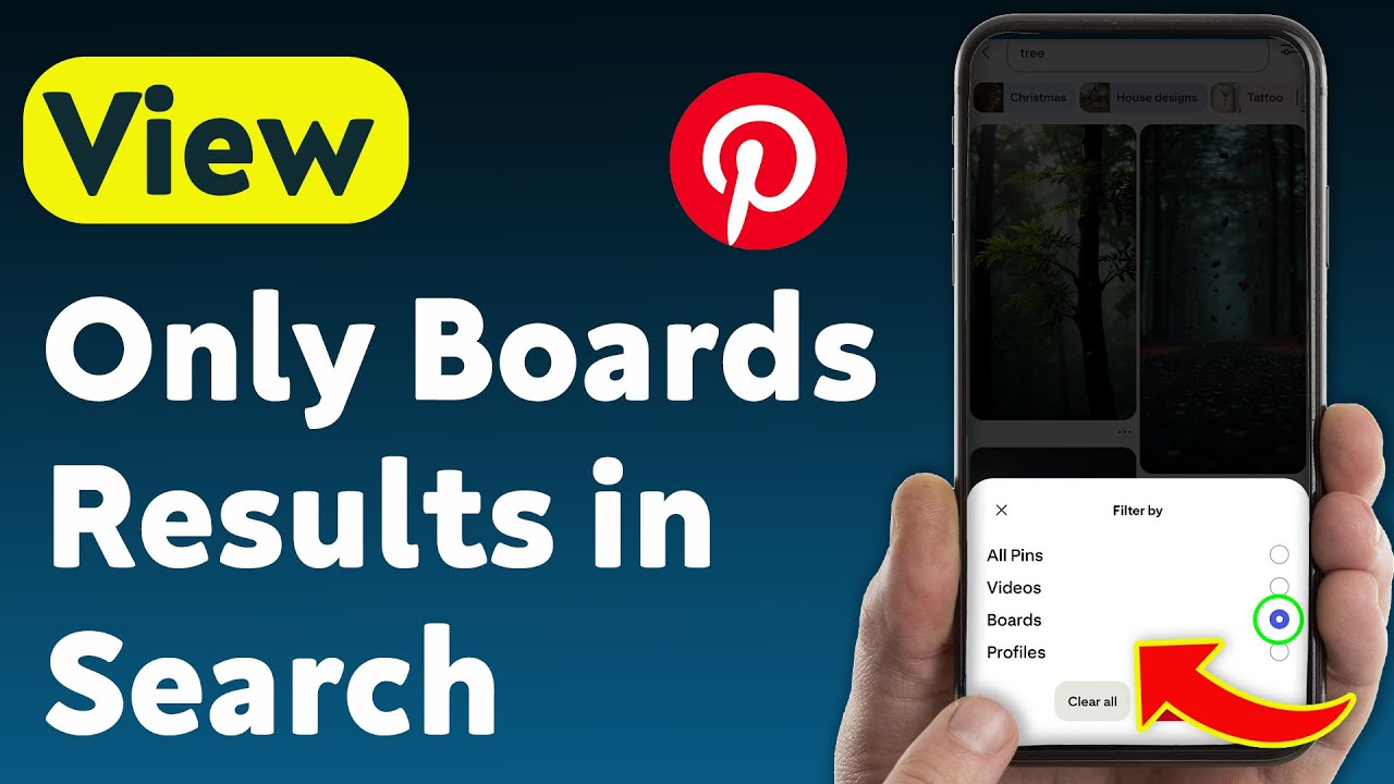 How to View Only Boards Results in Pinterest Search (Updated)