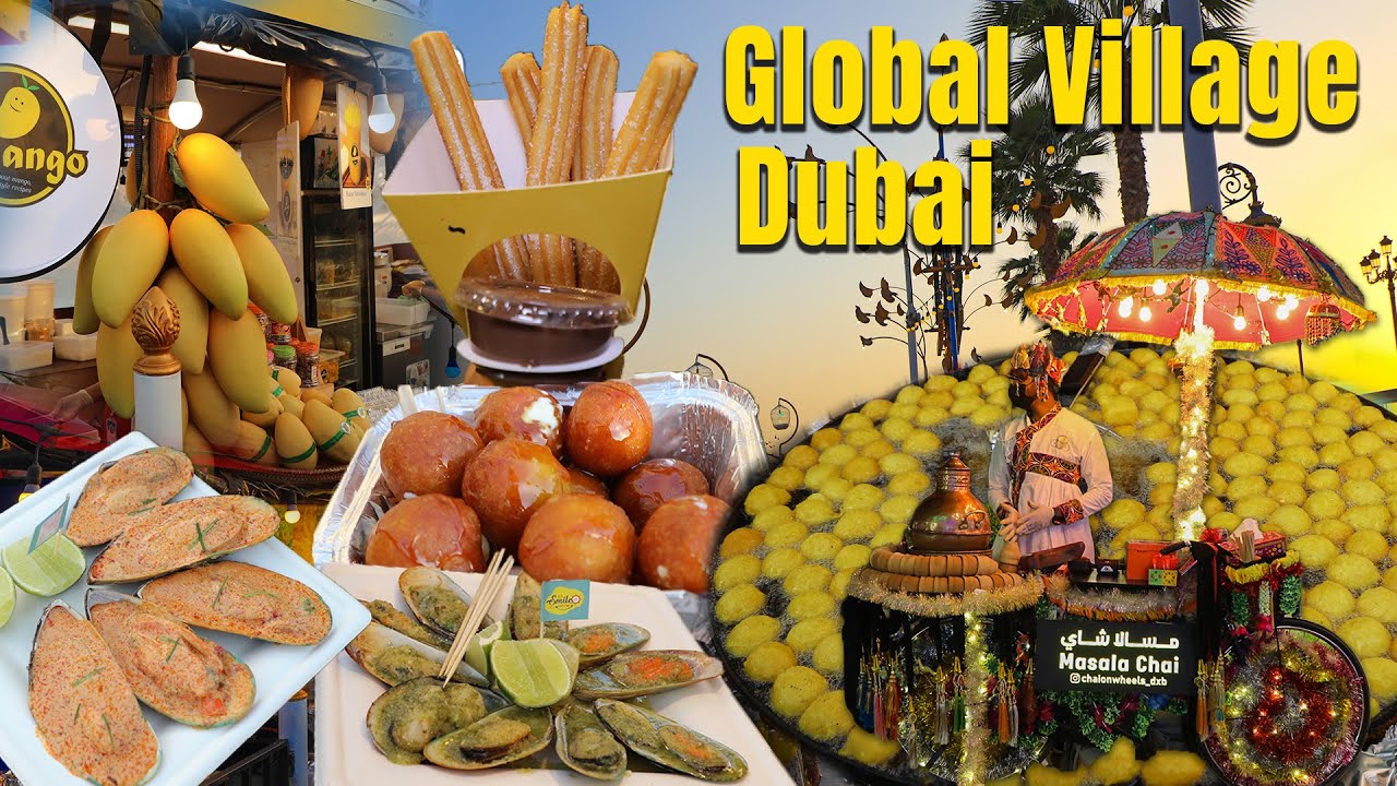 World Cuisines At Global Village Dubai | Free Dubai Trip | @TravelTides