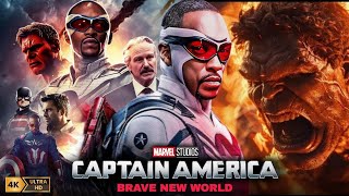 Captain America Brave New World Full Movie 2025 | Anthony Mackie, Harrison Ford ||  Fact & Review