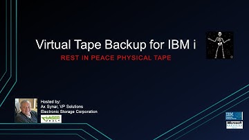 How To Eliminate Tape For IBM i Backups