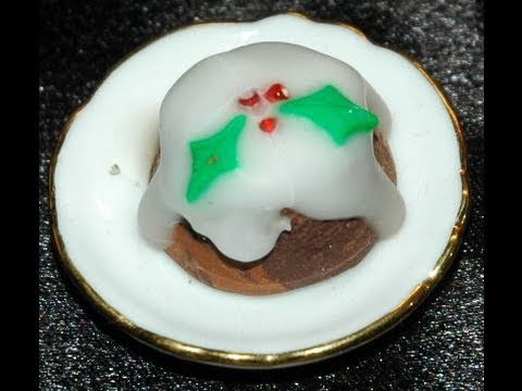 How to Make Christmas Pudding in Polymer Clay by G...