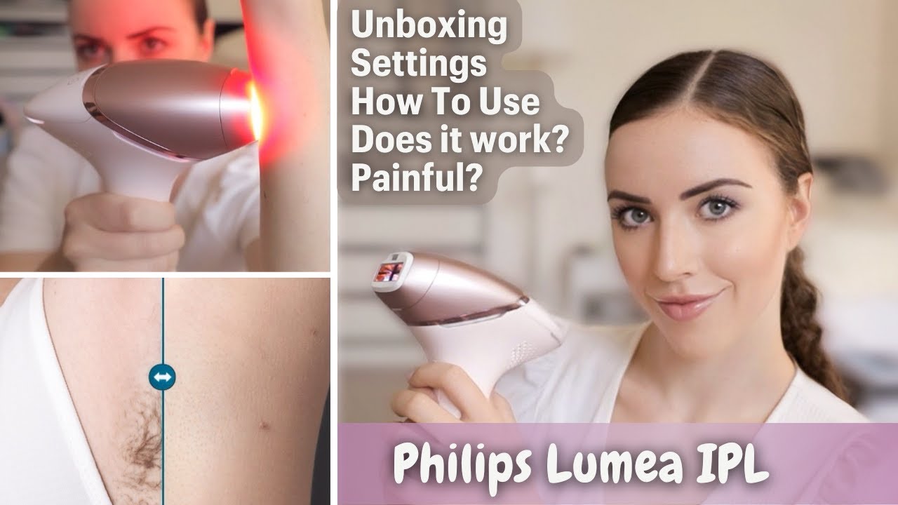 Trying IPL Hair Removal – Philips Lumea 9000 Unboxing, Settings
