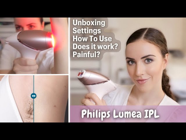 Lumea IPL 9000 Series IPL Hair removal device with SenseIQ BRI958/60