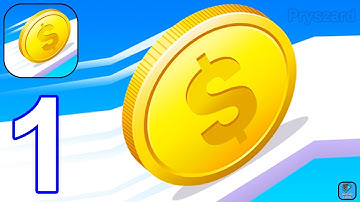 Coin Stack - Gameplay Walkthrough Part 1 Levels 1-14 (iOS,Android Gameplay)