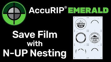 AccuRIP Emerald - Save Film with N-UP Printing