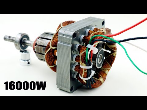 Table Fan 220V Motor 16000W Capacity Electricity Self Running Free Energy Generator