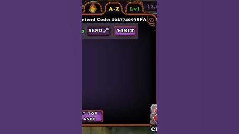 my friend  code/referral code my singing monsters