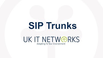 SIP Trunks | UK IT Networks