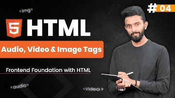 Master Video, Audio & Image Tags in HTML  | Day 4 | Make Your Website Media-Rich