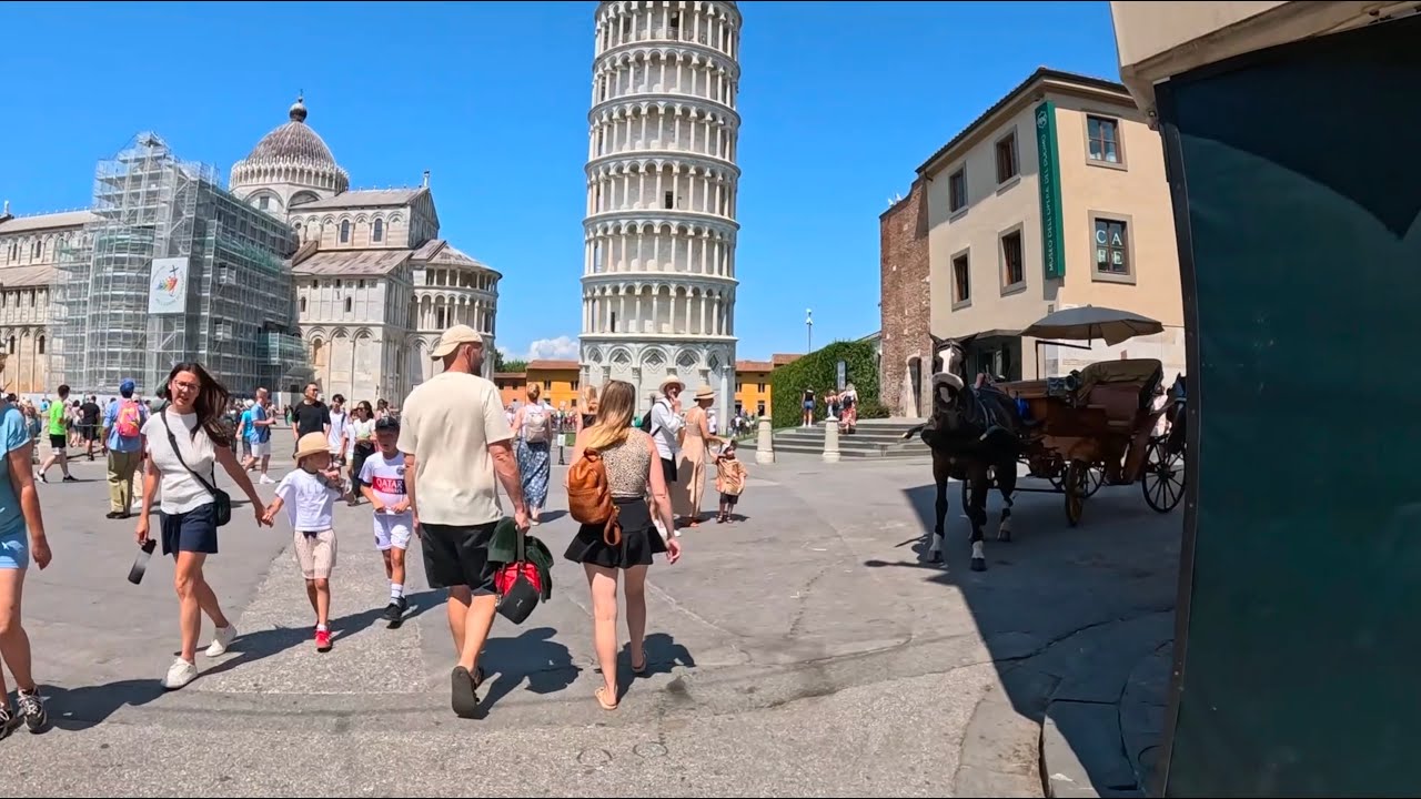Exploring Pisa on Foot 🇮🇹