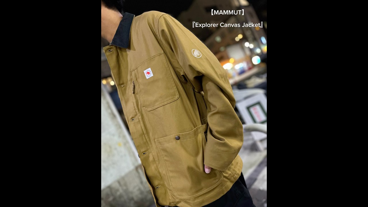 MAMMUT】Explorer Canvas Jacket : セレクトショップ【in the ROOTS 