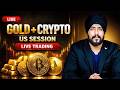 Live Crypto & Gold Trading + News Updates (11 march)
