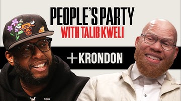 Talib Kweli & Krondon On Strong Arm Steady, 