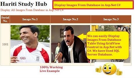 #2 Display Uploaded Images in GridView Control with Asp.Net C# | Hindi | Free Online Classes