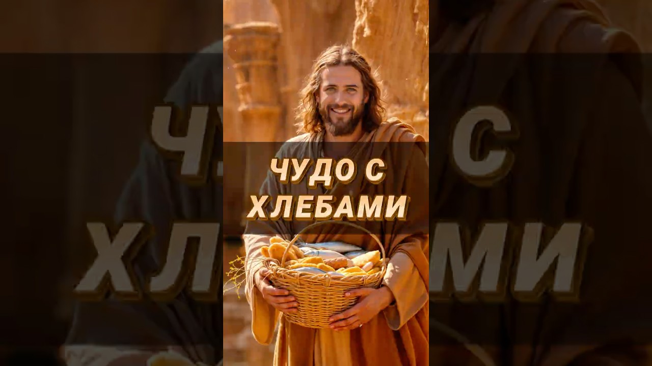 Иисус и чудо с хлебами⁉️(Библия 📖) 