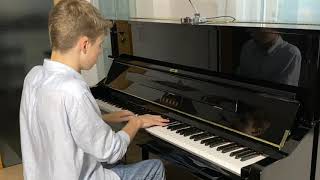 Video thumbnail of "I Don't Want to Set the World on Fire - Piano arrangement by Liam"