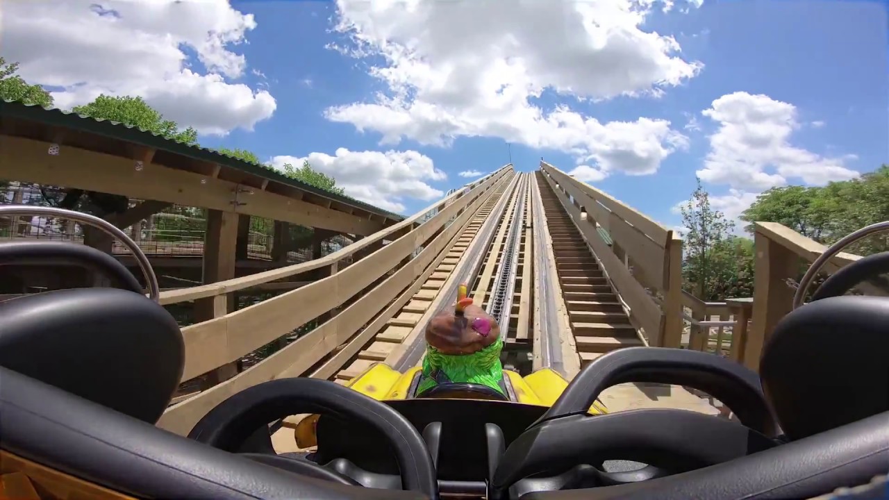 Oscars Wacky Taxi POV at Sesame Place