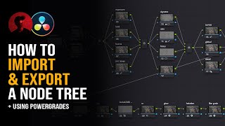 How To Import & Export A Node Tree | DaVinci Resolve Tutorial