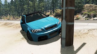 Loss of Control Car Crashes 28 - BeamNG Drive