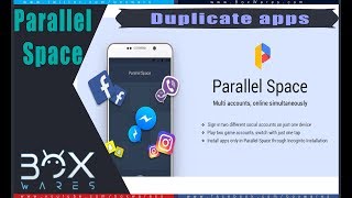طريقة تكرير البرامج في جهازك الأندرويد عن طريق برنامج Parallel Space screenshot 2