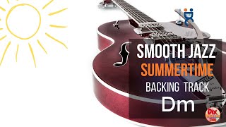 Video thumbnail of "BACKING track SMOOTH JAZZ - Summertime in D minor (72 bpm)"
