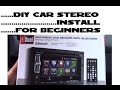 How to install car stereo for beginners DIY