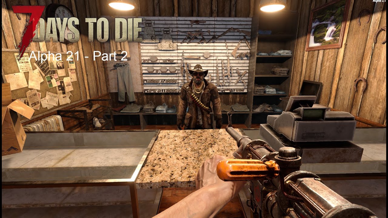 7 Days To Die Alpha 21 Experimental - Part 2: Some Quests & New Forge ...