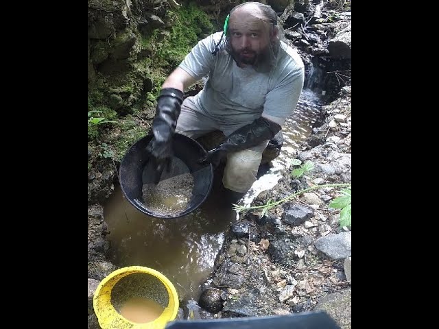 Some gold nuggets I found gold panning in Wicklow : r/ireland