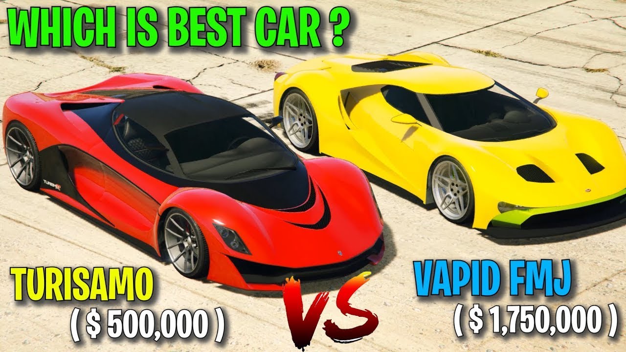 ✔️  VAPID FMJ VS TURISMO   WHICH IS BEST CAR   GTA 5 ONLINE