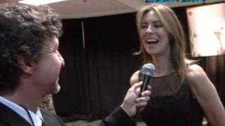 Гэри Гарвер берет интервью у обладательницы премии Оскар Кэтрин Бигелоу на WGA