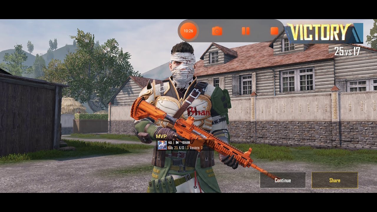 Solo vs duo with M24 pubg mobile TDM - YouTube