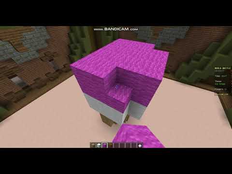 Minecraft:შეჯიბრი BuildBattle_ში მეორე ადგილას გავედი!!!