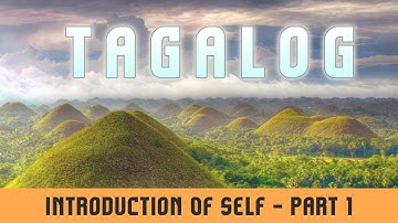 Learn To Speak Tagalog | Introduction Of Self | Part 1